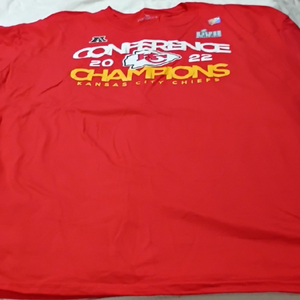 Fanatics Red Kansas City Chiefs Champions Tee
